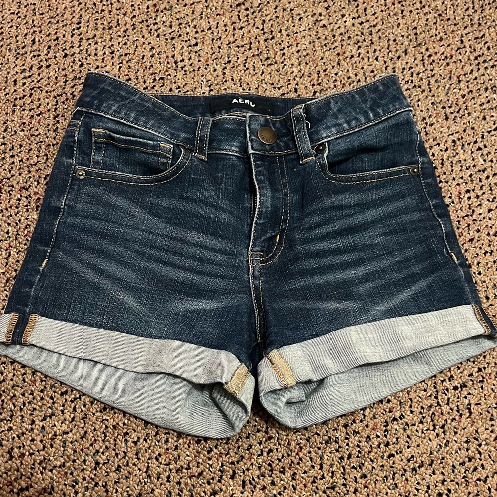 2 pairs of Aero Jean shorts. Size 0